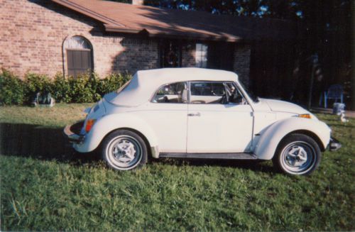 1977 vw super beetle convertible champagne edition