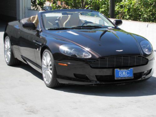 2006 aston martin db9 volante in burgundy with only 15,796 miles!