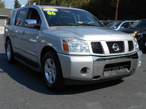 2006 nissan armada se sport utility 4x4   leather clean carfax !