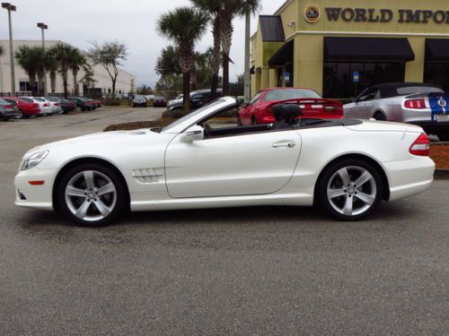 Certified 2009 mercedes-benz sl550 roadster - new msrp $106,730.00 - save!