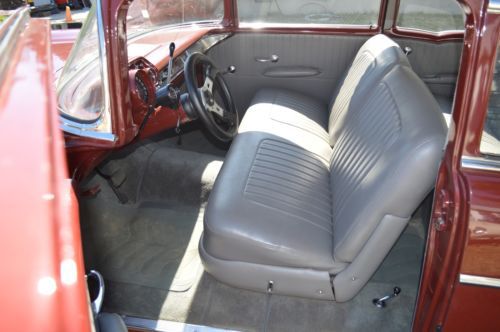 1957 CHEVY BELAIR POST SBC AUTO VERY NICE DRIVER 57 TRI FIVE TURN KEY AND GO, image 11