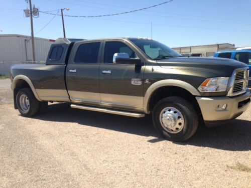 2012 ram 3500 laramie longhorn edition