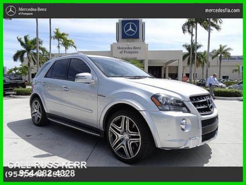 2011 ml63 amg 4matic certified 6.2l v8 32v automatic all wheel drive suv