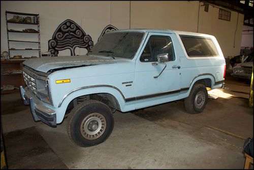 1986 ford bronco xlt 4wd