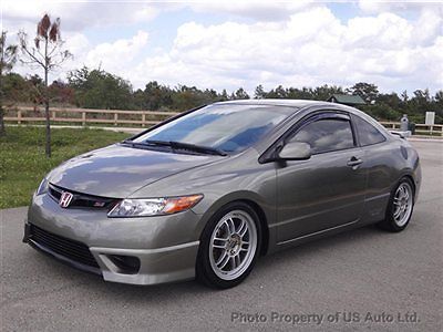 2006 honda civic si coupe 2.0l vtec 6spd manual skunk2 tein coilover aem intake