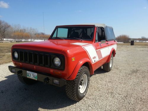 1979 international harvester scout ii rallye package. fully restored 4x4