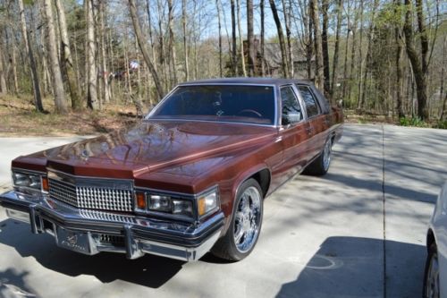 1979 cadillac fleetwood brougham nice! tv car! very clean! must see!!!!!