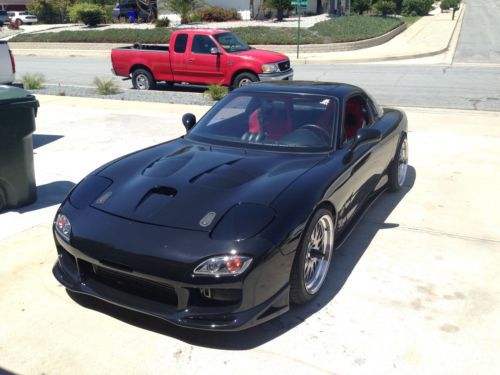 1997 black mazda rx-7/ 3 rotor