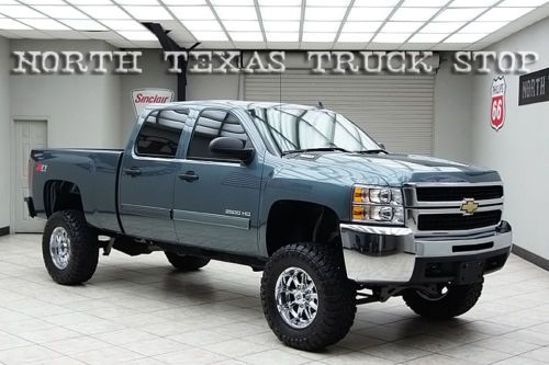 2010 chevy 2500hd diesel 4x4 lt1 z71 lifted crew cab 1 owner