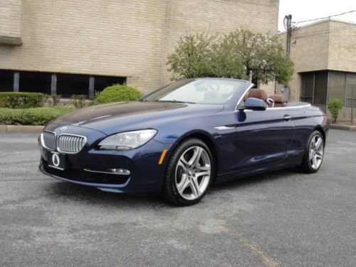 2013 bmw 650i x-drive convertible, only 6,506 miles, warranty, loaded