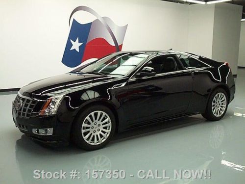 2012 cadillac cts 3.6l performance awd rear cam 18k mi texas direct auto
