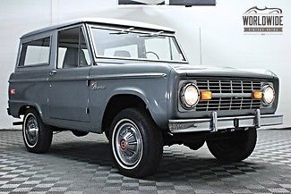 1972 ford bronco v8 original miles. uncut fenders!!