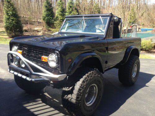 Rare: 1977 ford bronco custom first generation never shown ready for trophies