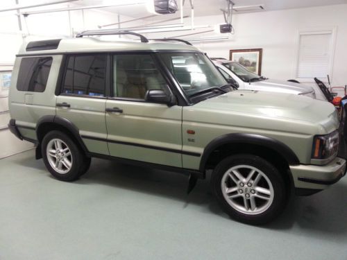 2003 2004 2002 land rover discovery se suv  4.6l 4x4 light green runs great!