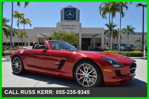 2013 sls amg gt 6.2l v8 32v automatic rear wheel drive convertible premium