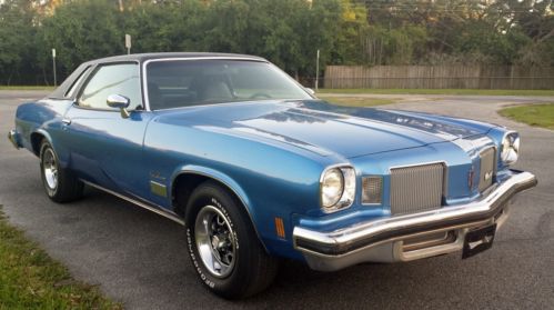 Sell used [[[[[ 1974 Oldsmobile Cutlass Supreme Blue Cold A/C super ...