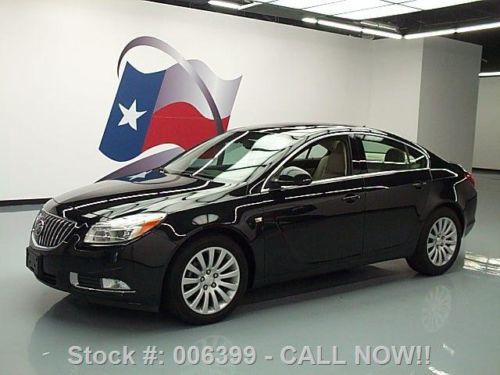 2011 buick regal cxl sunroof heated leather nav 17k mi texas direct auto