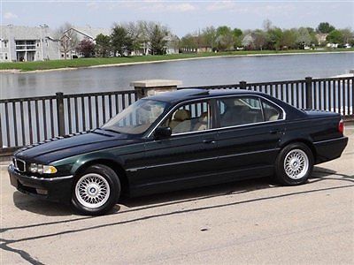 2001 bmw 740il only 46,640 miles! 1-owner! a true time capsule! wide screen navi