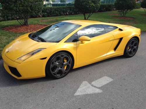 2006 lamborghini gallardo coupe! full service history! loaded! no reserve!