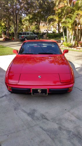 1987 porsche 924s guards red