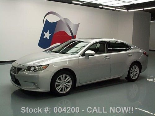 2013 lexus es350 premium leather sunroof rear cam 17k texas direct auto