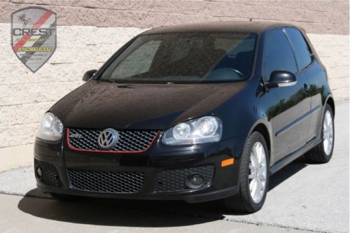 2007 gti black black dsg moonroof leather exhaust! heated seats clean!