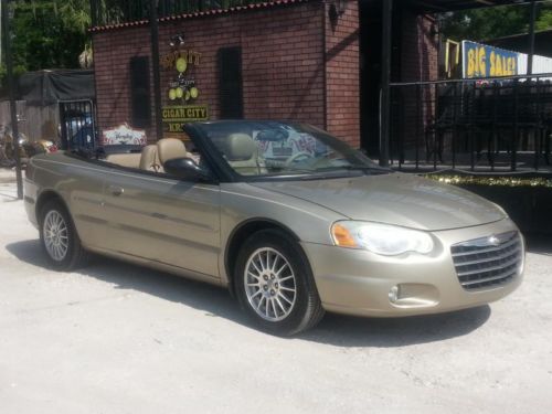 Time to go topless - sebring convertible lxi