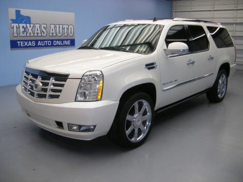 We finance!!!  2010 cadillac escalade esv awd premium roof nav tv&#039;s texas auto