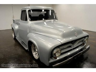 1954 ford f100 pickup ps pb console camaro front clip custom tilt hood look look