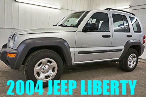 2004 jeep liberty sport 4wd 80+ photos see description must see wow!!!