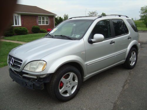 Mercedes ml55 amg salvage rebuildable repairable wrecked project damaged fixer