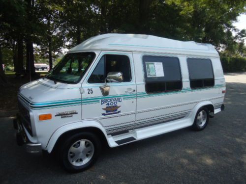 1995 chevrolet brickyard 400 g20 hightop van owned by jeff gordon