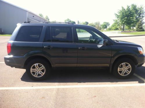 2004 honda pilot ex-l dvd leather