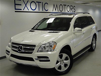 2012 mercedes gl450 4-matic!! nav rear-cam 3rd-row htd-sts pdc 19wheels warranty