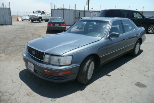 1992 lexus ls400 base sedan 4-door 4.0l no reserve