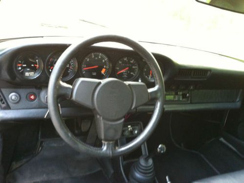 1982 Porsche 911SC sunroof cpe. white with black sport seats, image 9