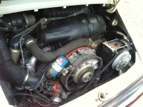 1982 Porsche 911SC sunroof cpe. white with black sport seats, image 14