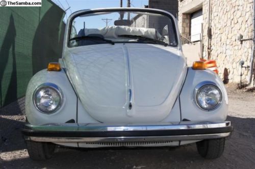 1978 volkswagen super beetle base convertible 2-door 1.6l