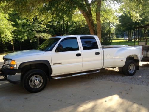 2001 gmc sierra 3500 crew cab 2wd 6.0 gas 0nly 90k