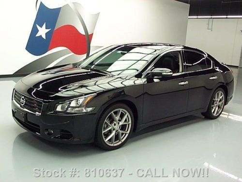 2011 nissan maxima 3.5 sv sport sunroof leather nav 27k texas direct auto