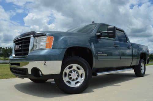 2008 gmc sierra 2500hd crew cab slt diesel z71 4x4 highway miles