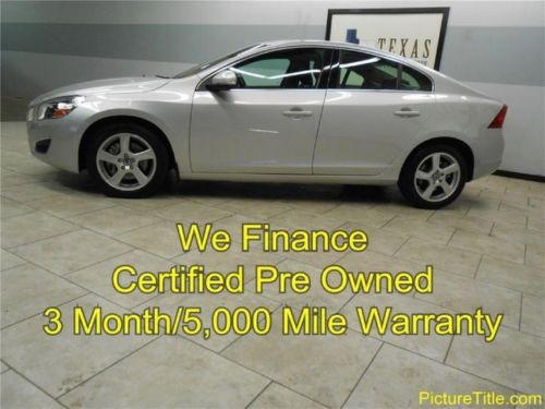 2012 volvo s60 t5 leather moonroof certified pre owned warranty we finance texas