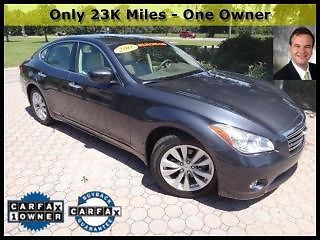 2011 infiniti m37 4dr only 23k miles, backup camera, sun roof, factory warranty