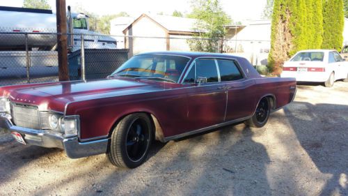 1969 lincoln continental 4 door