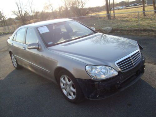 Mercedes s430 salvage rebuildable repairable wrecked project damaged fixer
