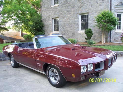 1970 gto 455 ho convertible 4-speed --  1 of 158!!!!!!!!