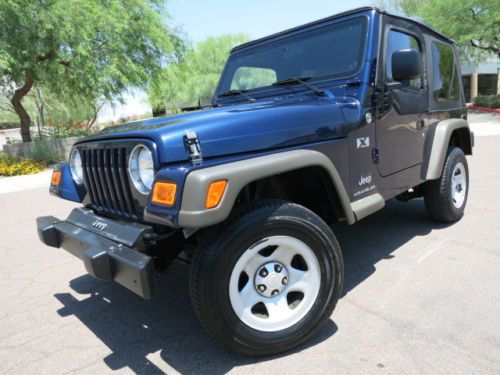 17k orig miles 6spd 4wd soft top all stock original a/c cruise rare 04 05 07 08