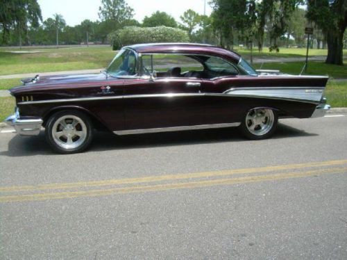 Look!! 502/502,resto mod,house of kolors black cherry,fast,gorgeous!