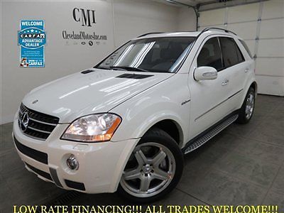 2007 ml63 amg navigation rear dvd rear camera harman sys carfax certified 22995