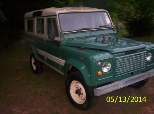 Land rover defender 110 with nc title